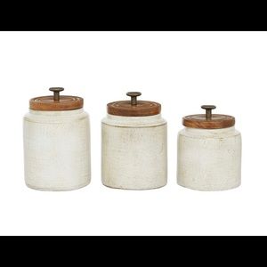 Canister / Decorative Jars (Pack Of 3) - new